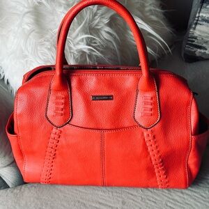 Tignanello Red Leather Purse